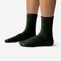 Women's Army Green Classic Crew