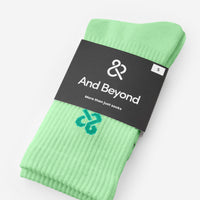 Women's Pastel Green Classic Crew