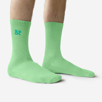 Men's Pastel Green Classic Crew