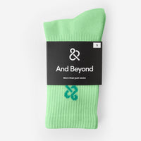 Women's Pastel Green Classic Crew