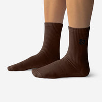 Women's Brown Classic Crew