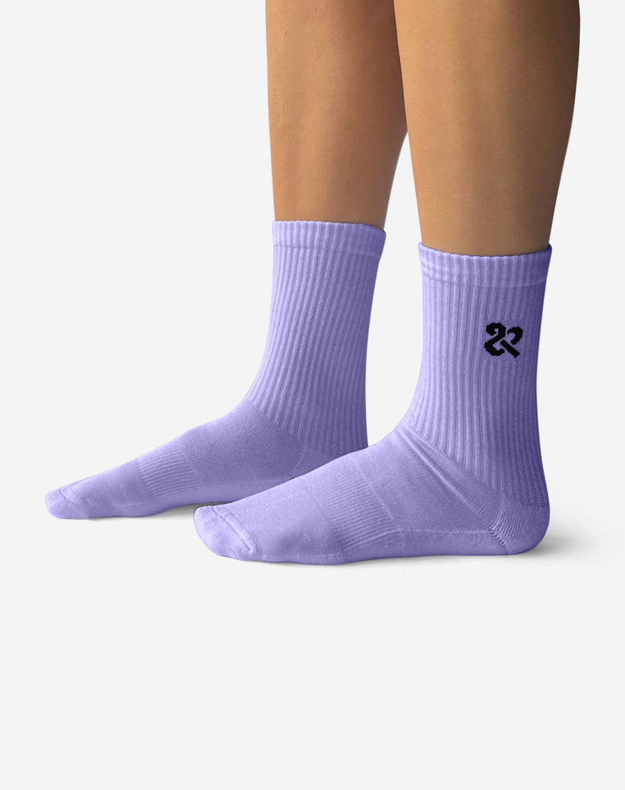 Women's Purple Classic Crew
