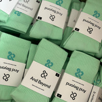 Women's Pastel Green Classic Crew