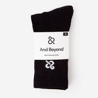Women's Black Classic Crew