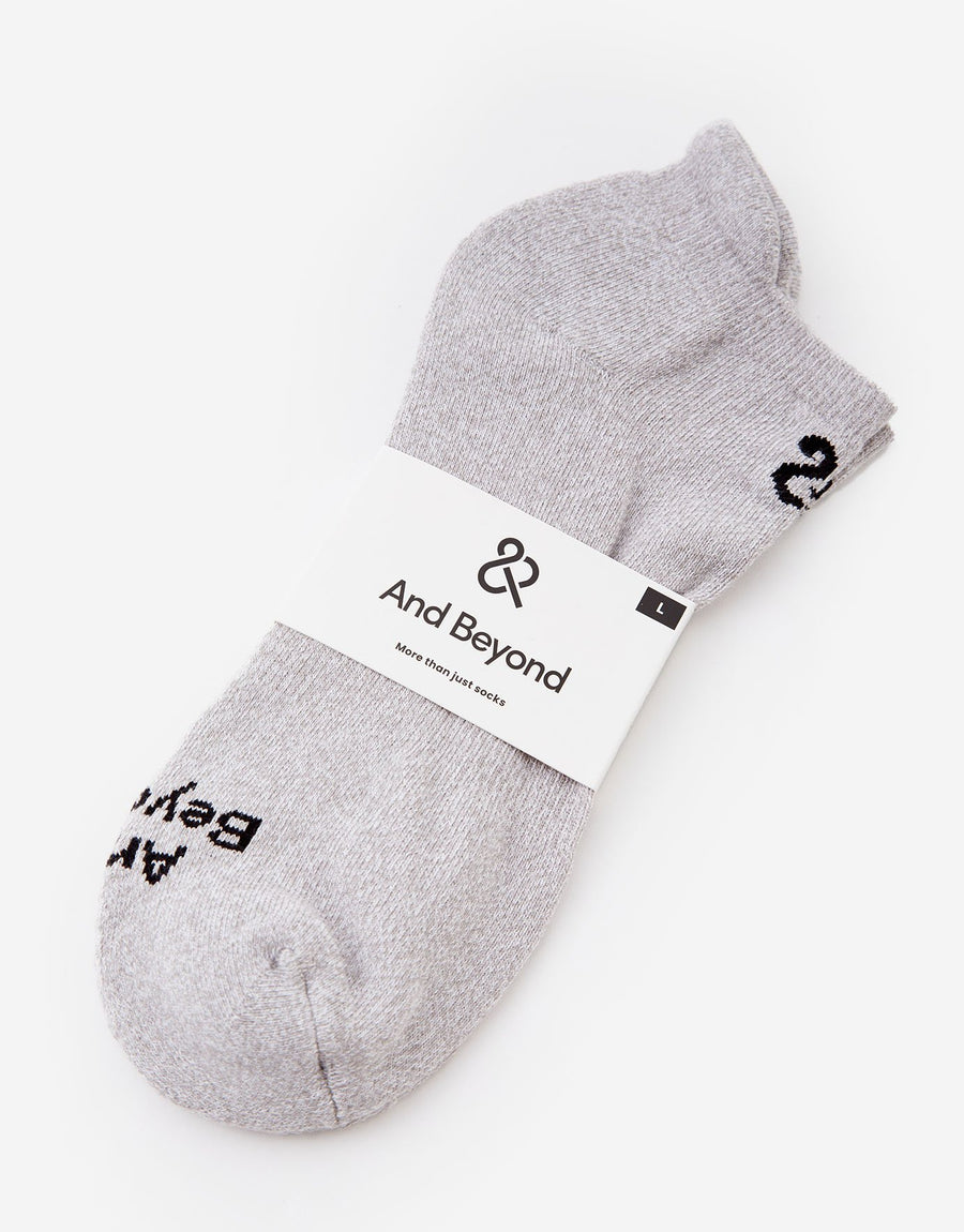 Men's Light Grey Everyday Essential Ankle