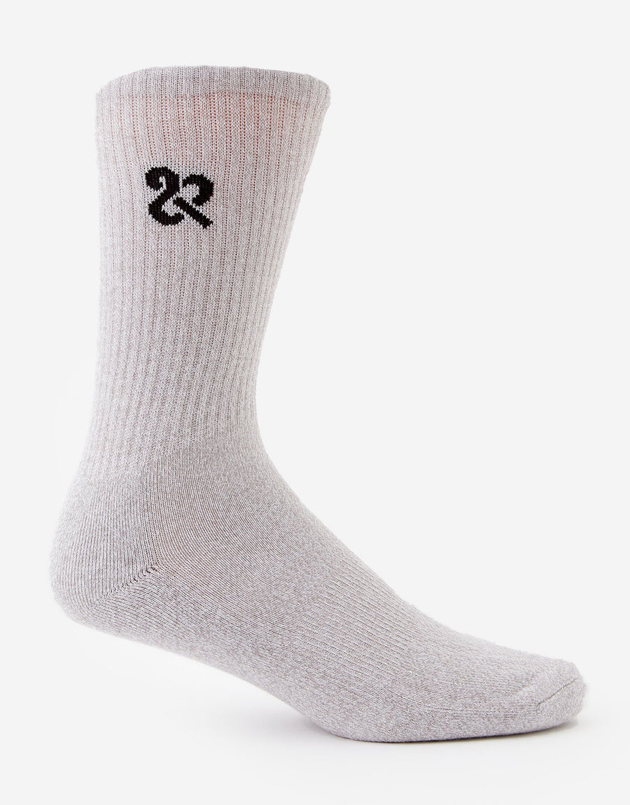 Men's Light Grey Classic Crew