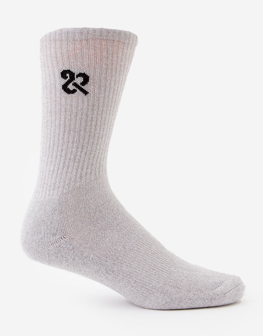 Women's Light Grey Classic Crew