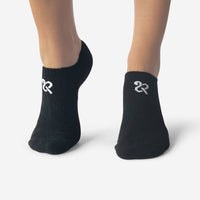 Women's Black Cushioned No Show