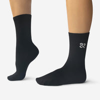 Women's Black Classic Crew