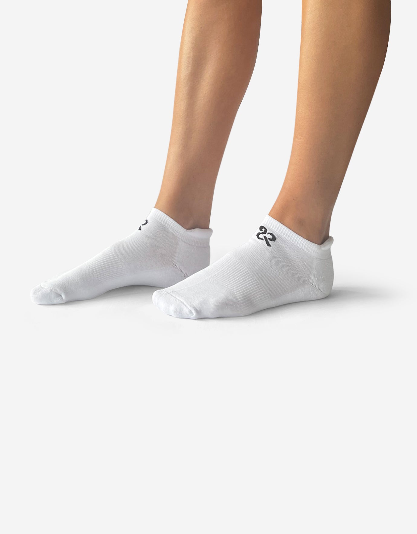 Women's White Everyday Essential Ankle
