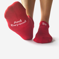 Women's Red Everyday Essential Ankle