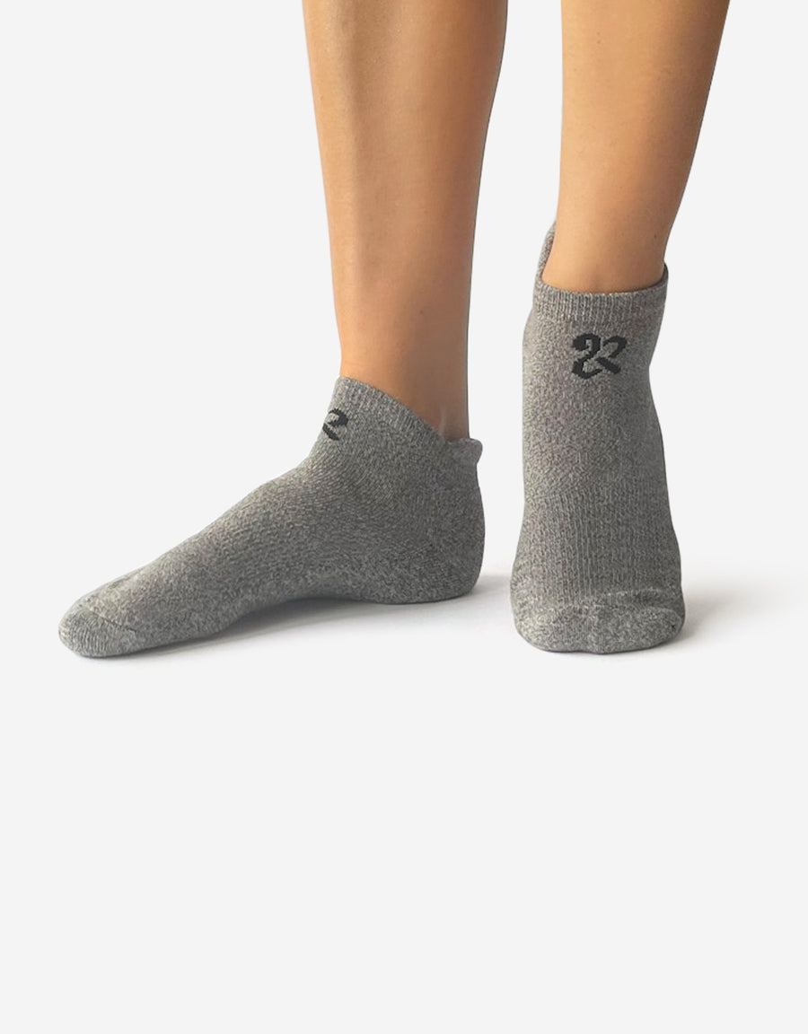 Women's Grey Everyday Essential Ankle