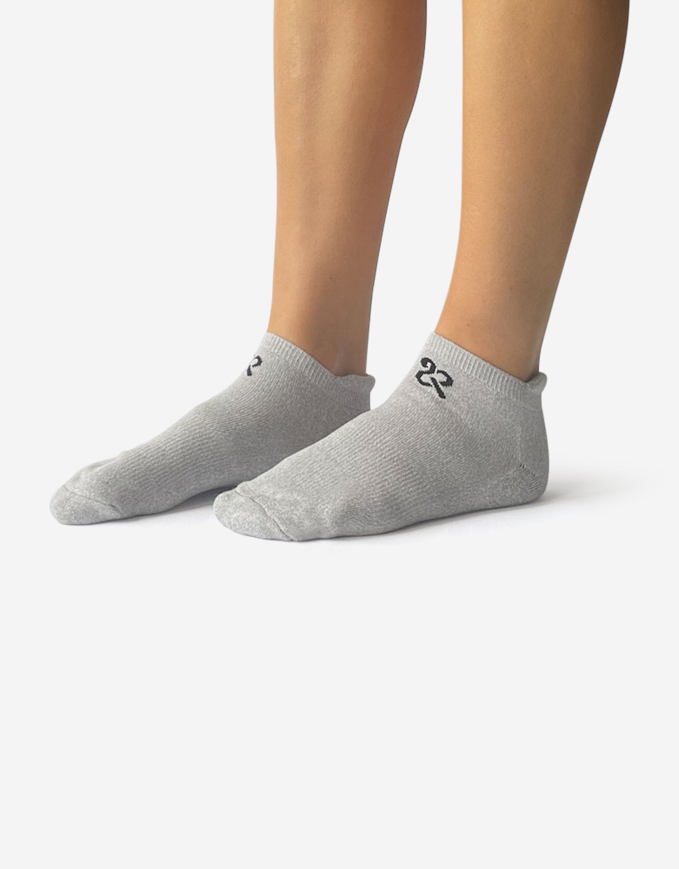 Women's Light Grey Everyday Essential Ankle