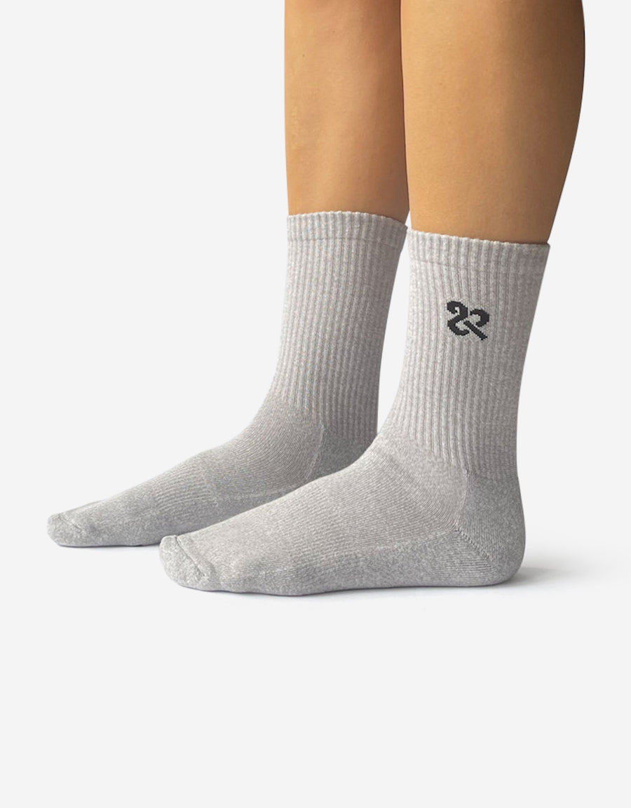 Women's Light Grey Classic Crew