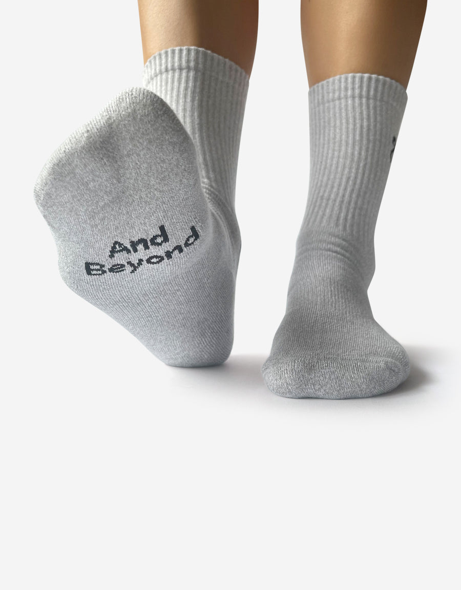 Women's Light Grey Classic Crew
