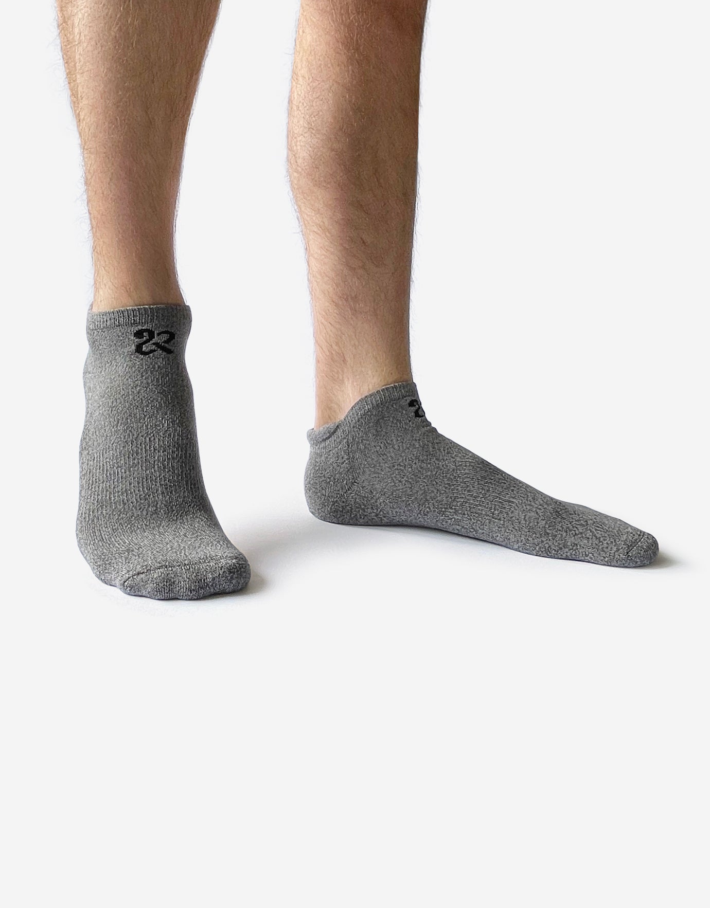 Men's Grey Everyday Essential Ankle