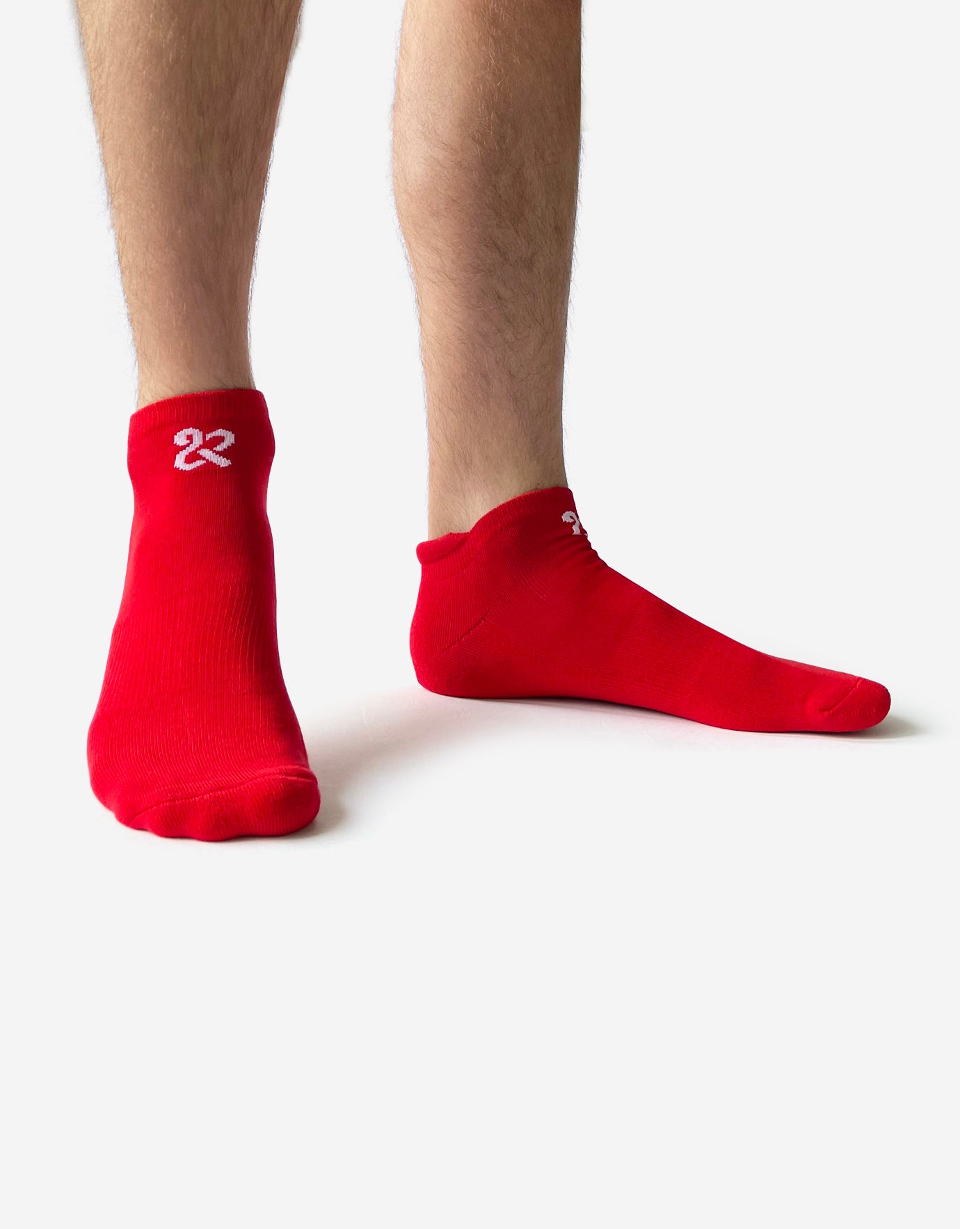 Men's Red Everyday Essential Ankle