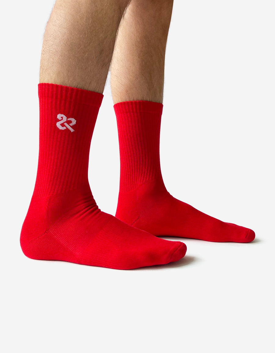 Men's Red Classic Crew