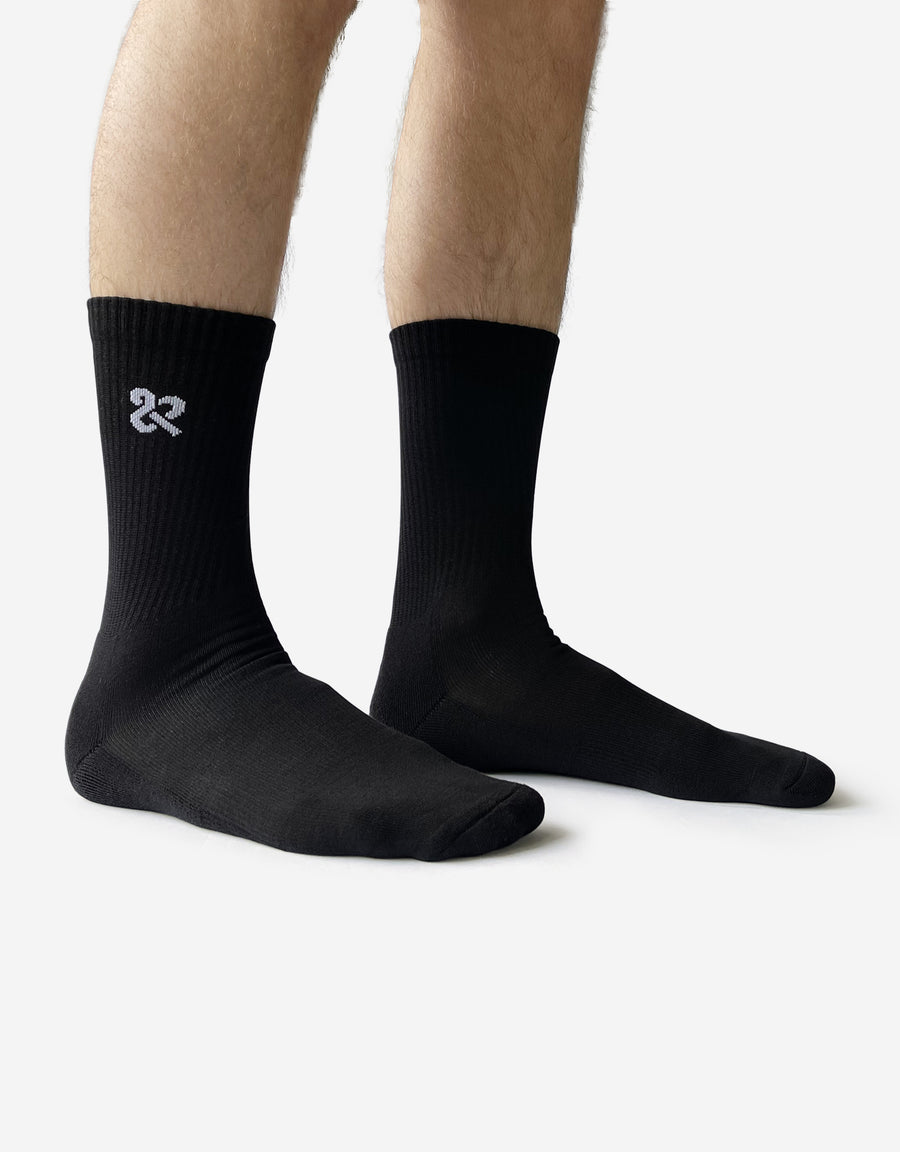 Men's Black Classic Crew