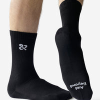 Men's Black Classic Crew