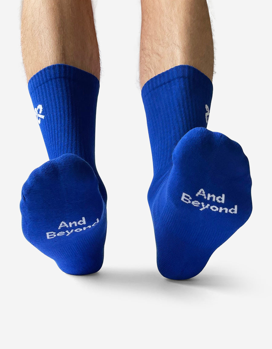 Men's Blue Classic Crew