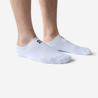 Men's White Cushioned No Show