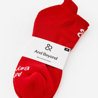 Men's Red Everyday Essential Ankle
