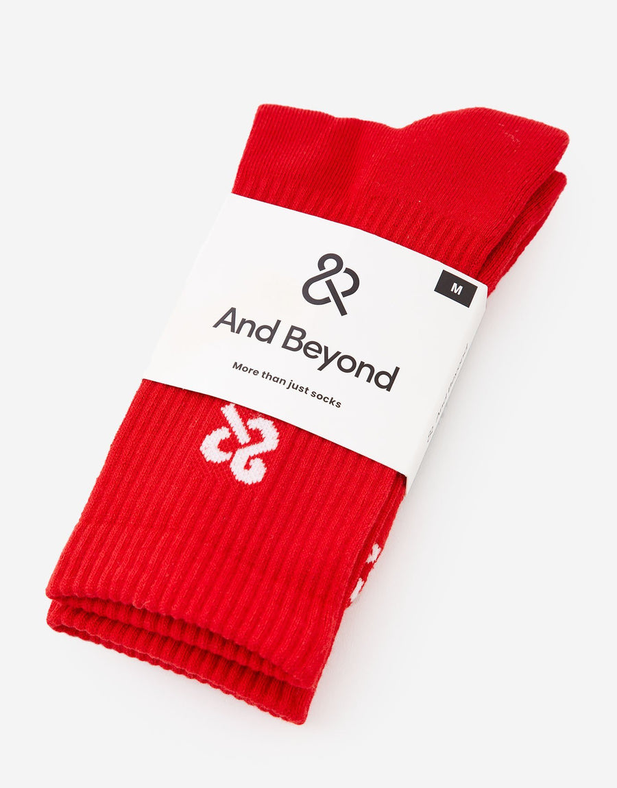 Men's Red Classic Crew