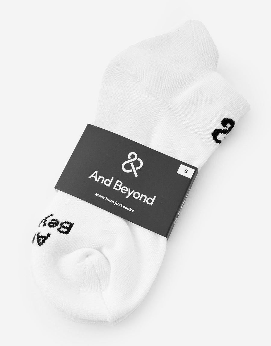 Women's White Everyday Essential Ankle