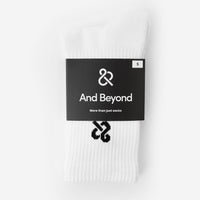 Women's White Classic Crew
